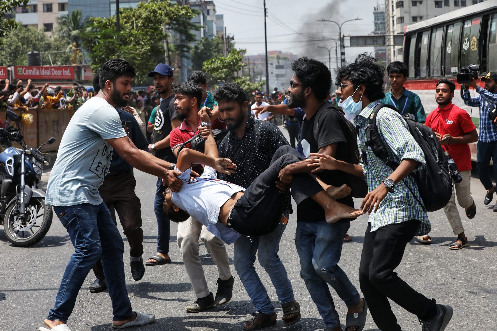 Student protests in Bangladesh