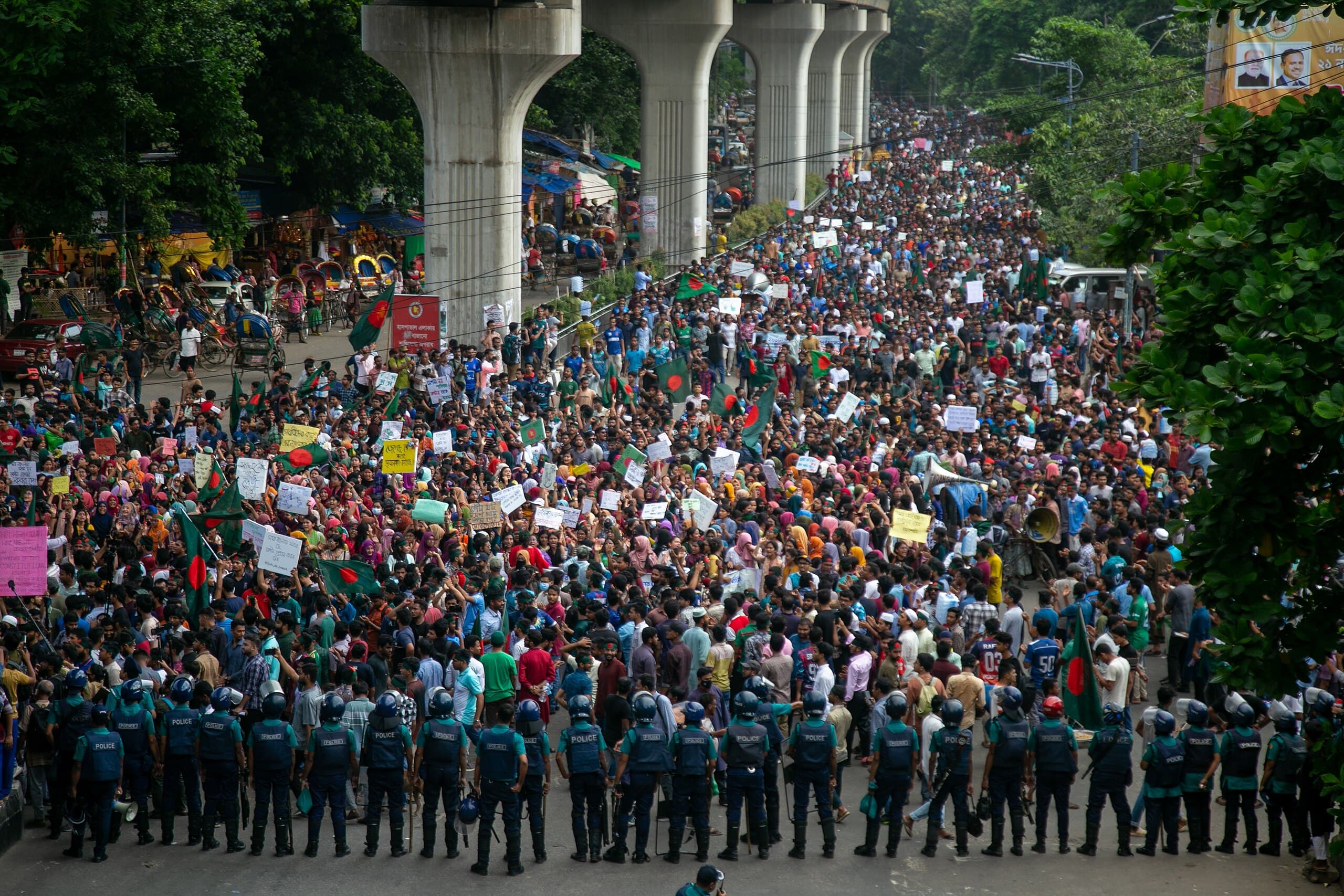 Bangladesh quota reform movement 2024